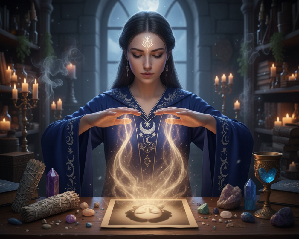 Энергетическая чистка стихиями по фотографии