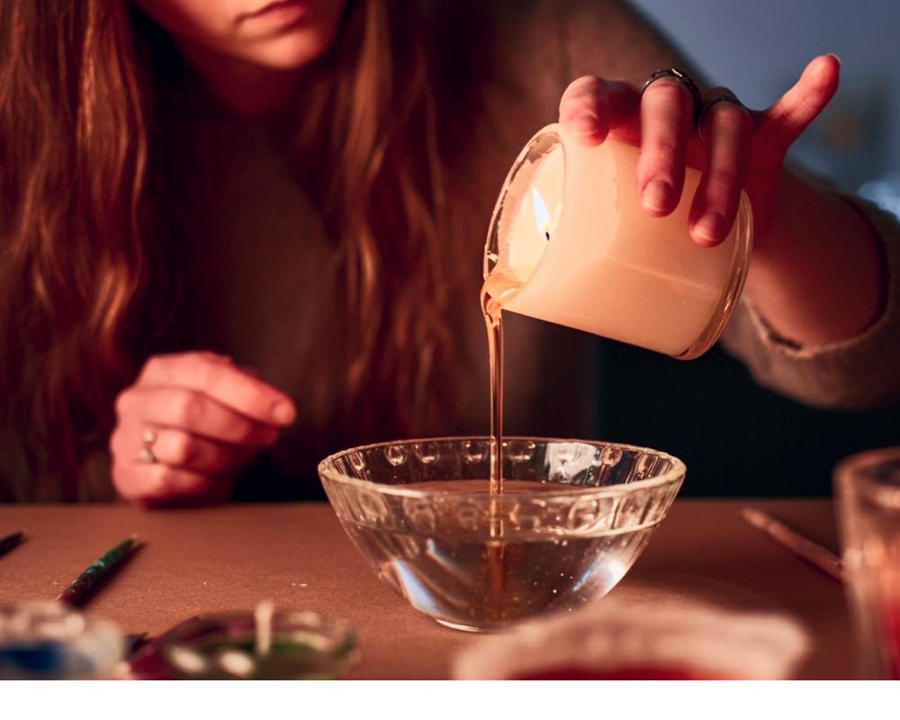 Отливка воском на открытие дорог