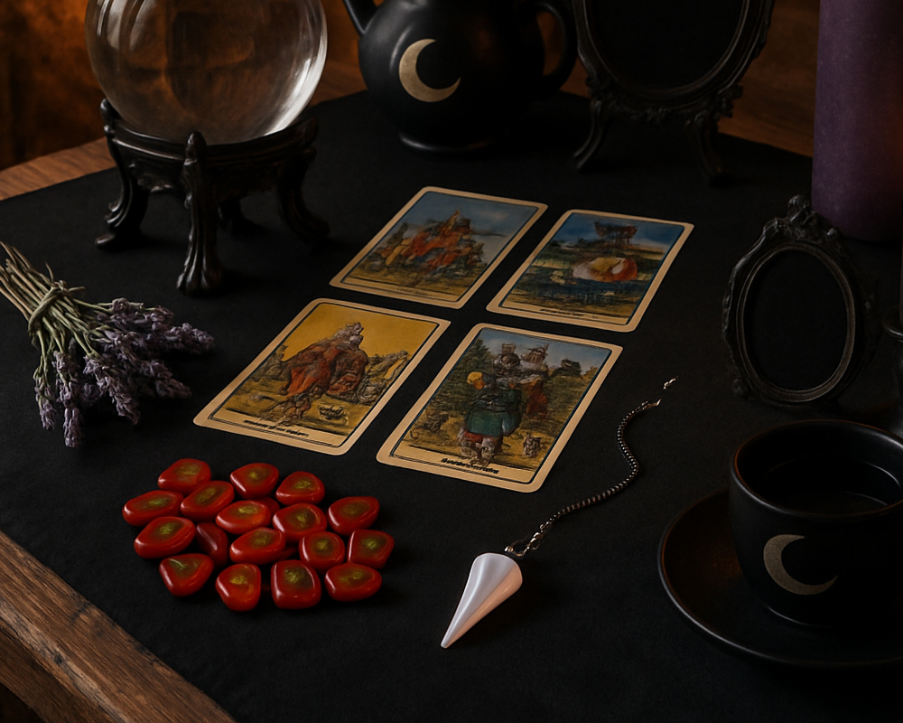 Расклад на авторской колоде для изменения ситуации