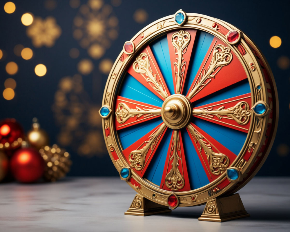 Практика «Новогодний запуск колеса фортуны»