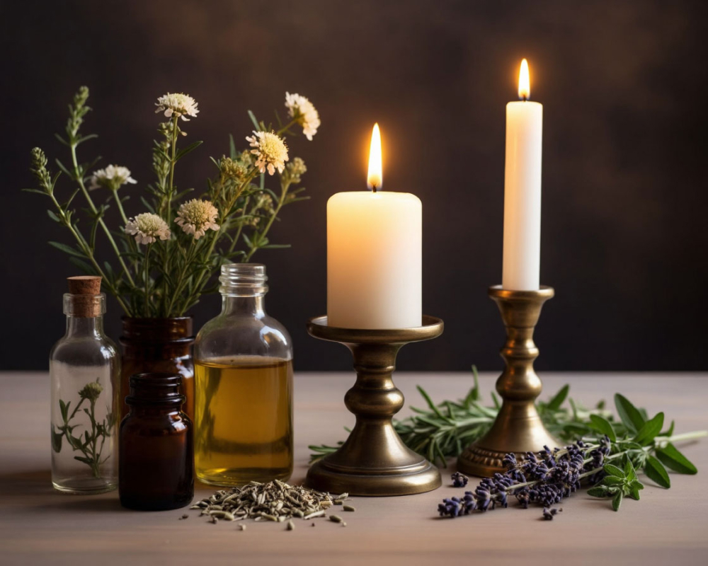 Исполнение желания с помощью свечи и эфирного масла